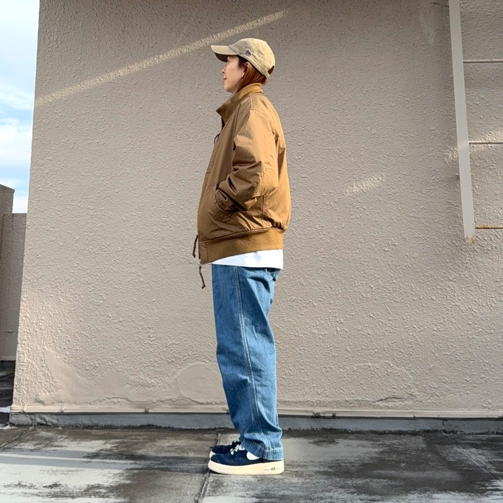 nanamica『Insulation Varsity Jacket』(Light Brown)