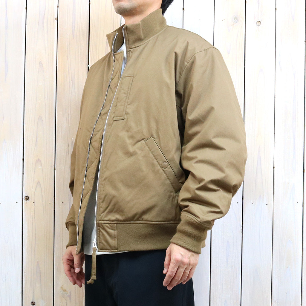 【SALE30%OFF】nanamica『Insulation Varsity Jacket』(Light Brown)