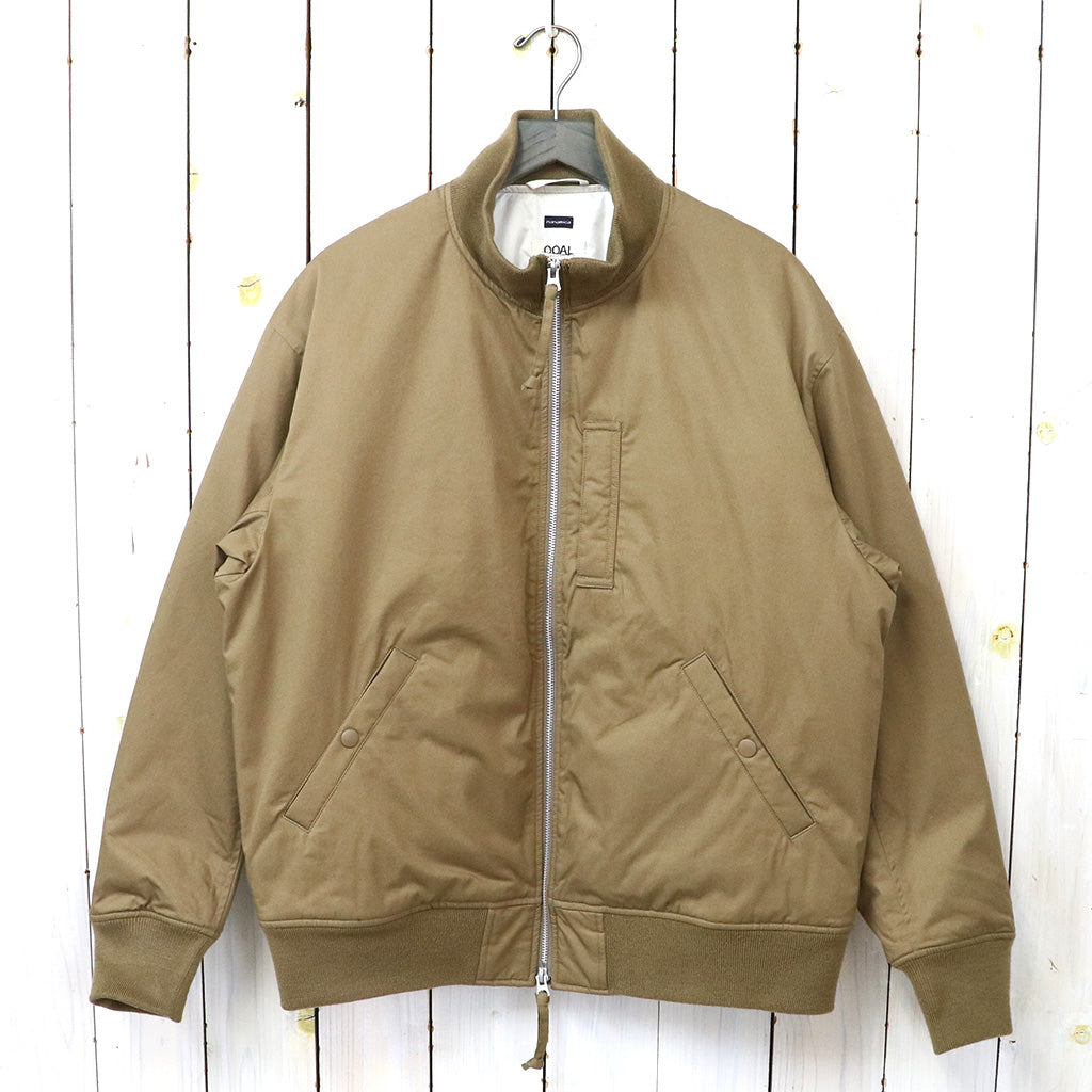 nanamica『Insulation Varsity Jacket』(Light Brown)