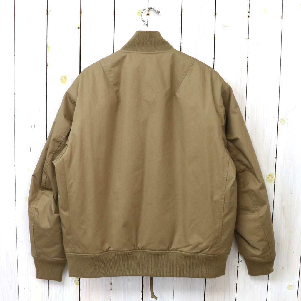 nanamica『Insulation Varsity Jacket』(Light Brown)