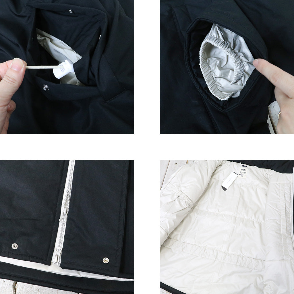 【SALE40%OFF】nanamica『Upper Deck Insulation Jacket』(Black)
