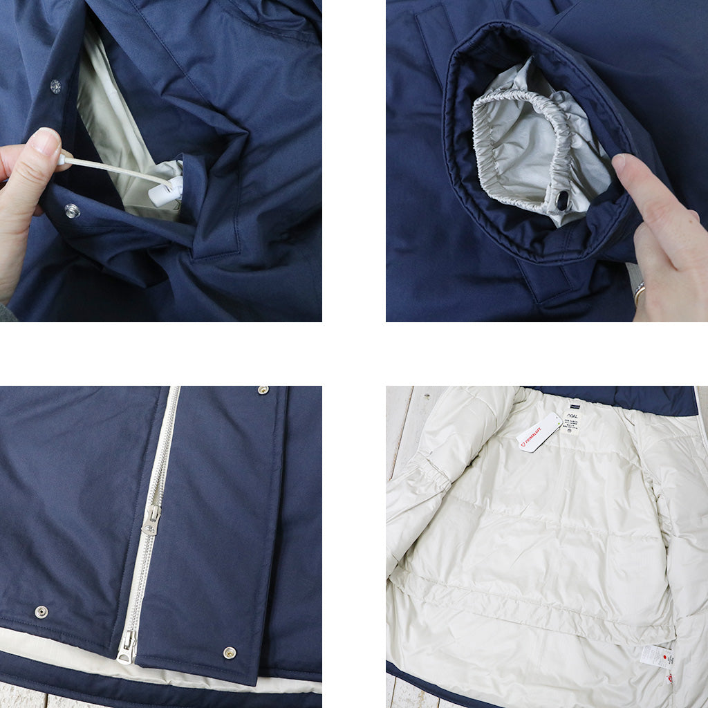 nanamica『Upper Deck Insulation Jacket』(Navy)