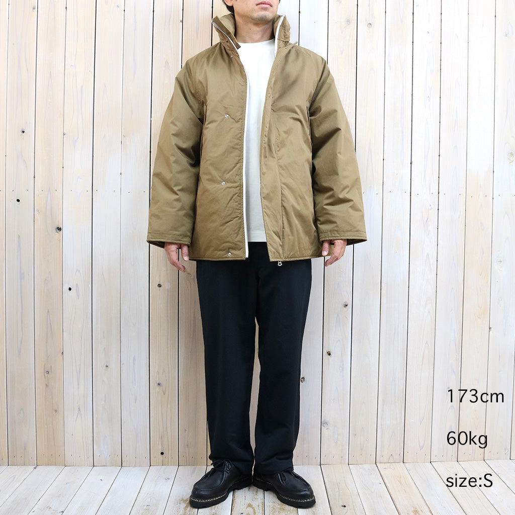 【SALE30%OFF】nanamica『Upper Deck Insulation Jacket』(Light Brown)