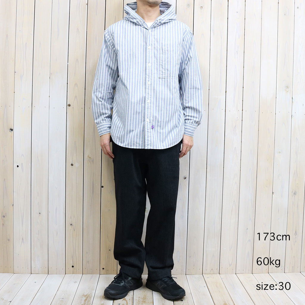 nanamica『Wide Denim Pants』(Black) (S25SC085)