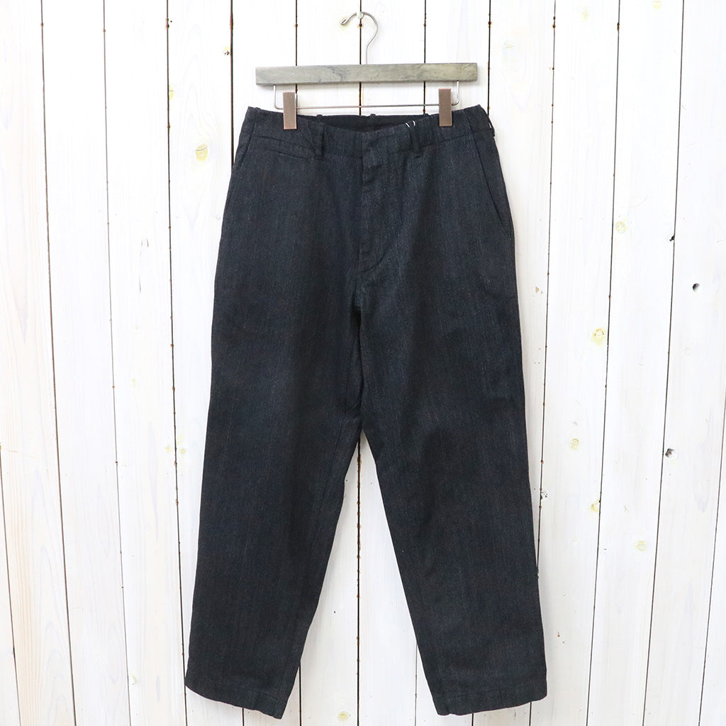 nanamica『Wide Denim Pants』(Black)