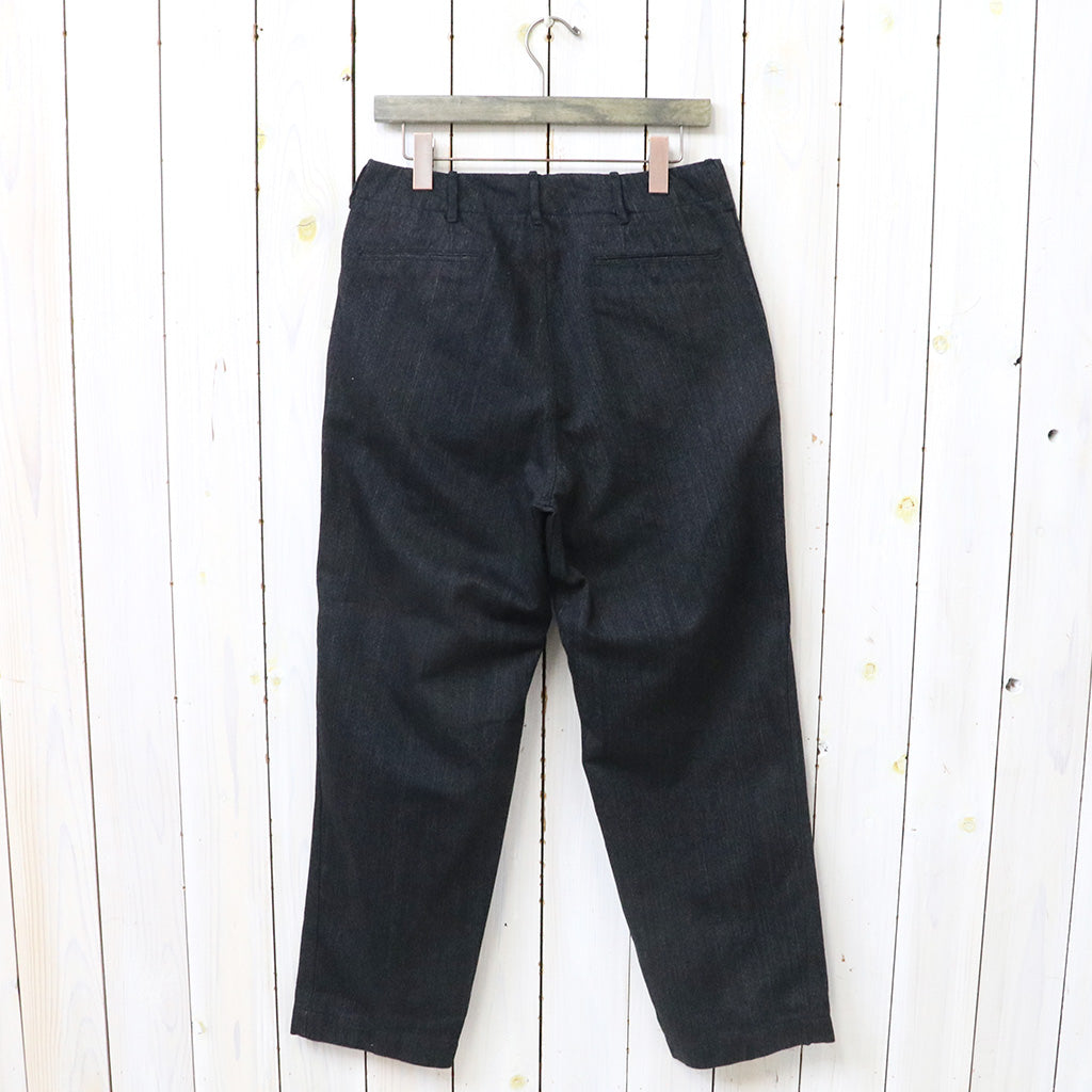 nanamica『Wide Denim Pants』(Black)