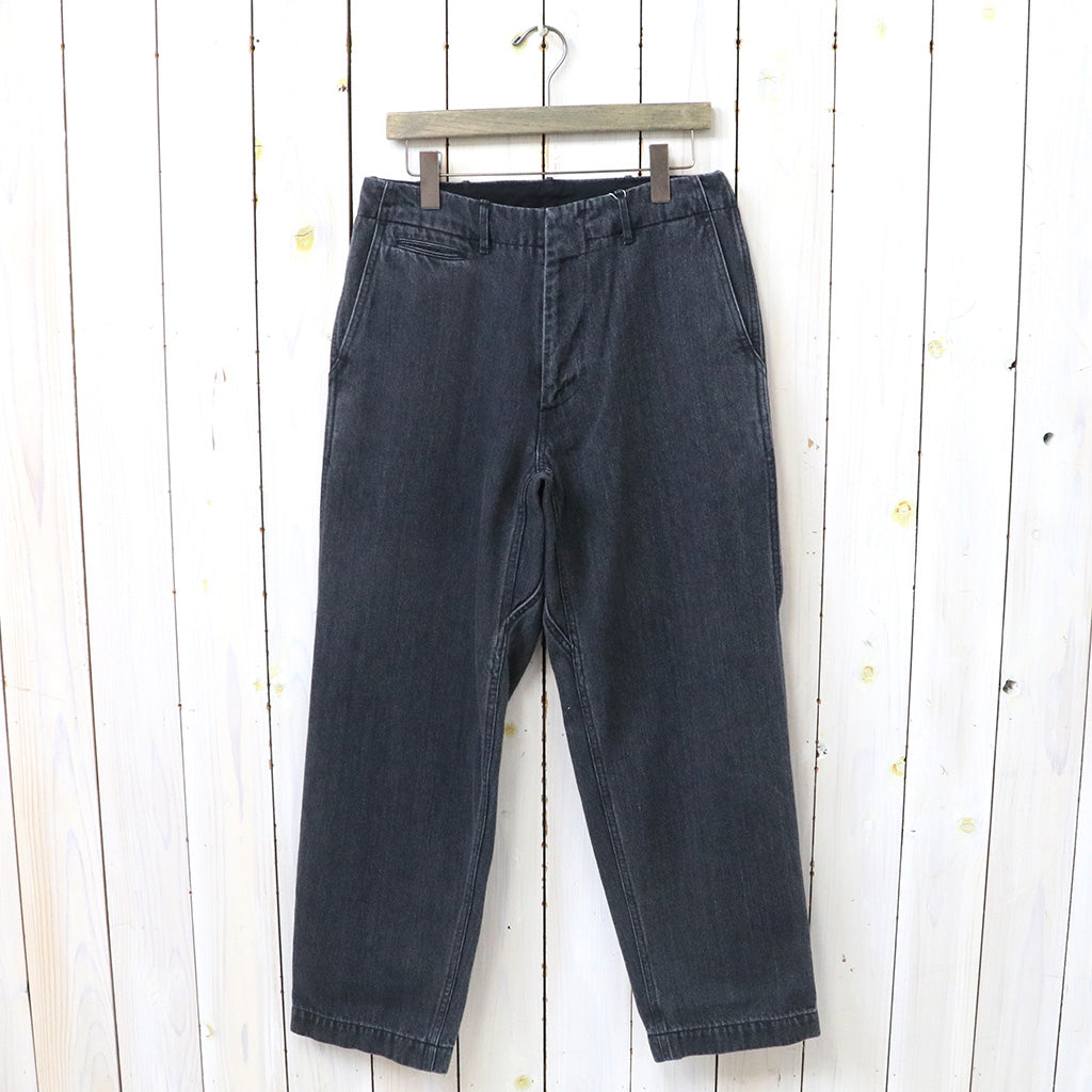 nanamica『Wide Denim Pants』(Gray)