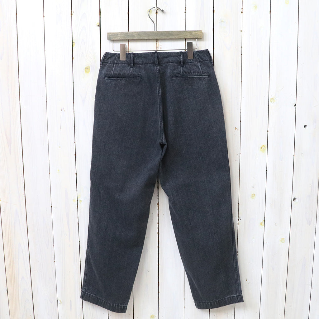 nanamica『Wide Denim Pants』(Gray) (S25SC086)