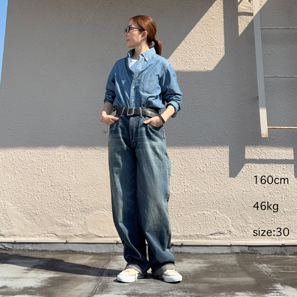 nanamica : Selvage Denim Pants (Vintage Indigo) (S25SC084)