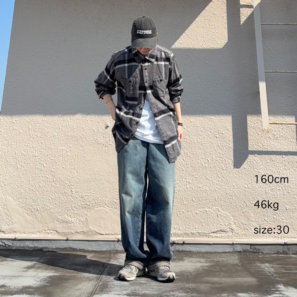 nanamica : Selvage Denim Pants (Vintage Indigo) (S25SC084)