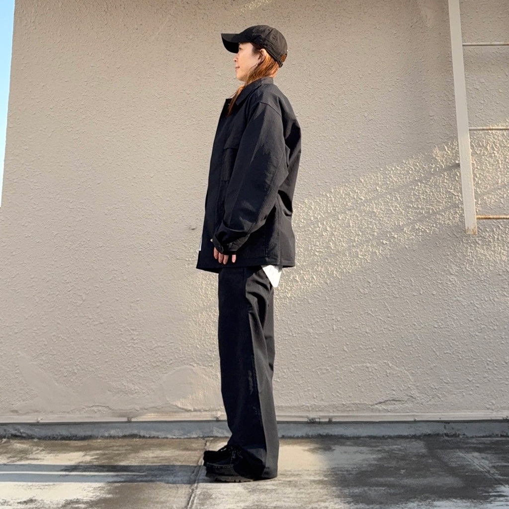 nanamica『ALPHADRY Utility Pants』(Black)