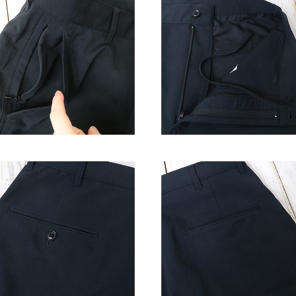 nanamica『ALPHADRY Utility Pants』(Black)