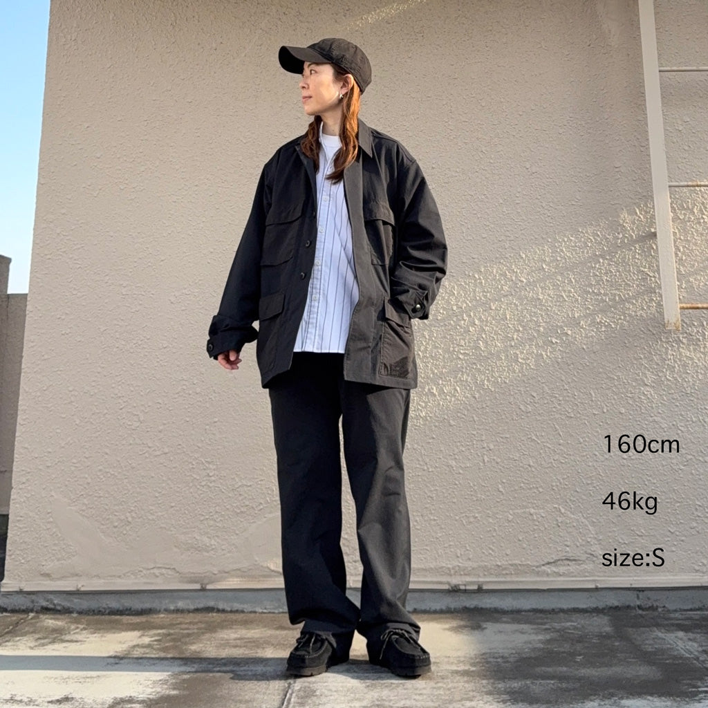 nanamica『ALPHADRY Utility Jacket』(Black)