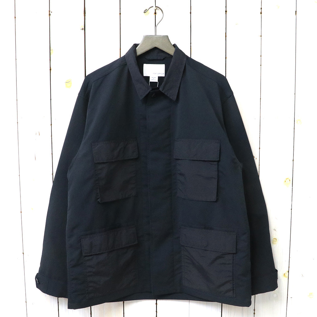 nanamica『ALPHADRY Utility Jacket』(Black)