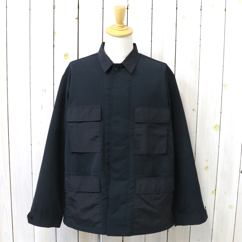 nanamica『ALPHADRY Utility Jacket』(Black)