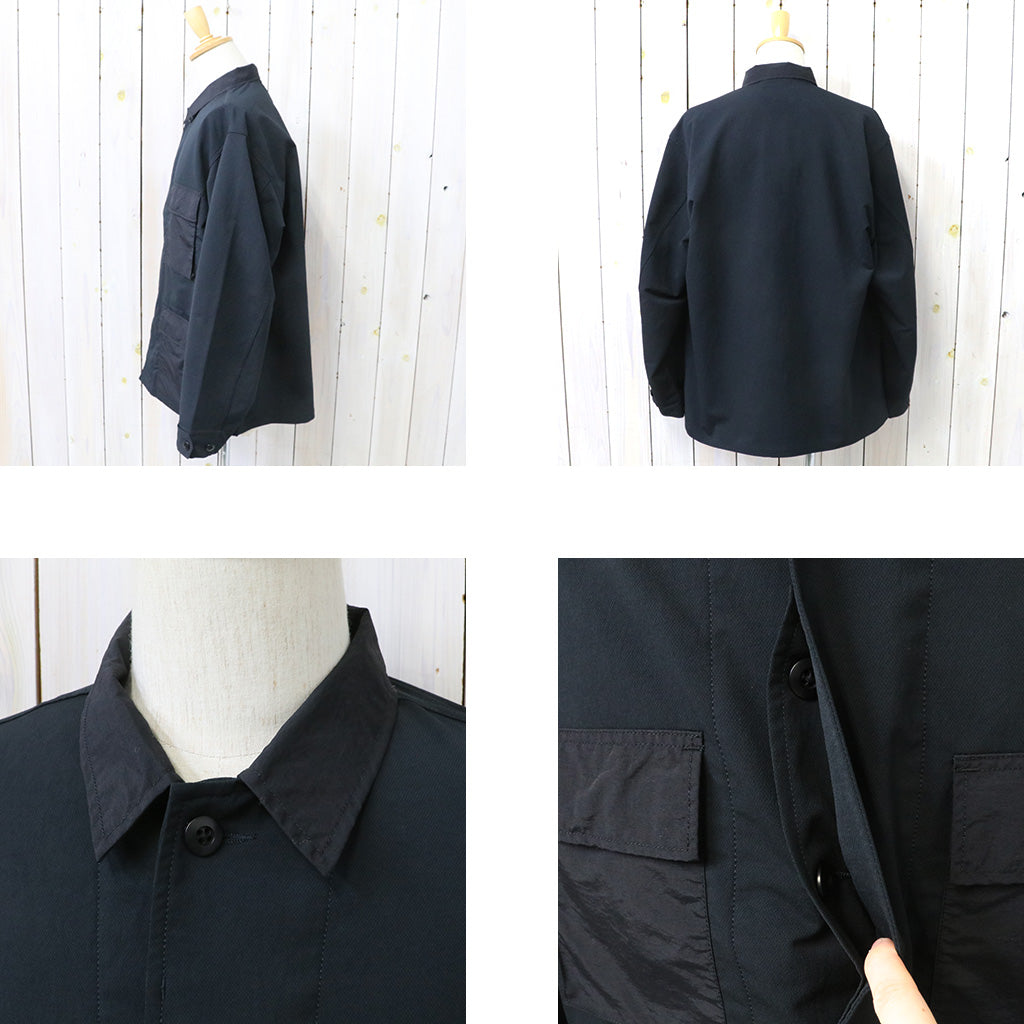 nanamica『ALPHADRY Utility Jacket』(Black)