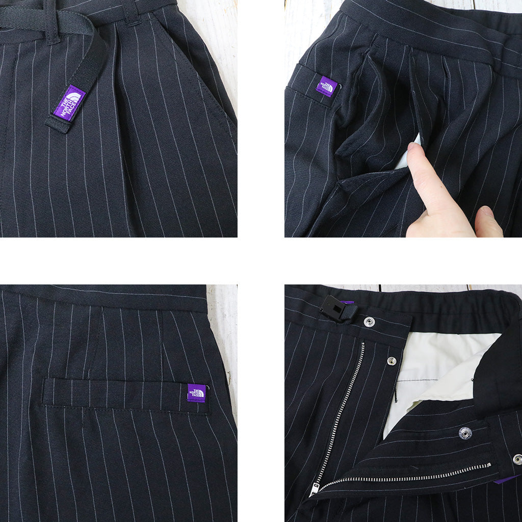 THE NORTH FACE PURPLE LABEL『Striped Field Pants』(Black)