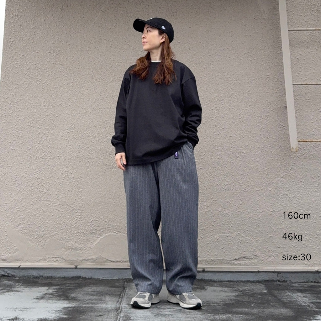 THE NORTH FACE PURPLE LABEL : Striped Field Pants (Gray)