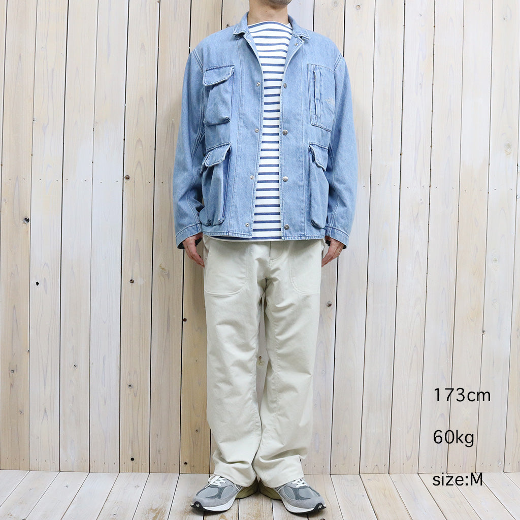 THE NORTH FACE PURPLE LABEL : Denim Stroll Field Jacket (Indigo Bleach)