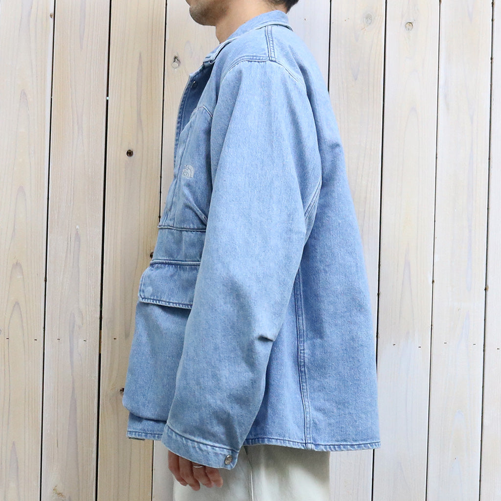 THE NORTH FACE PURPLE LABEL : Denim Stroll Field Jacket (Indigo Bleach)