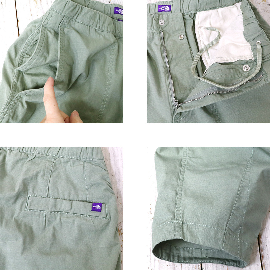 THE NORTH FACE PURPLE LABEL『Ripstop Wide Cropped Pants』(Sage Green)