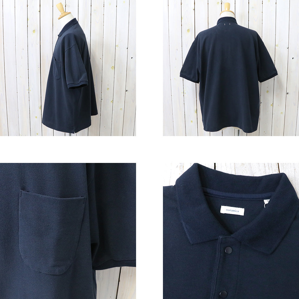 nanamica『S/S Polo Shirt』(Navy)