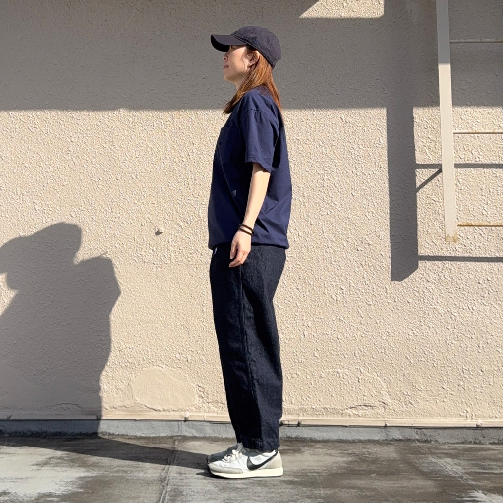 THE NORTH FACE PURPLE LABEL『High Bulky Pocket Tee』(Midnight Navy)