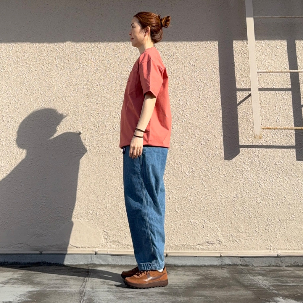 THE NORTH FACE PURPLE LABEL『High Bulky Pocket Tee』(Pink Ginger)
