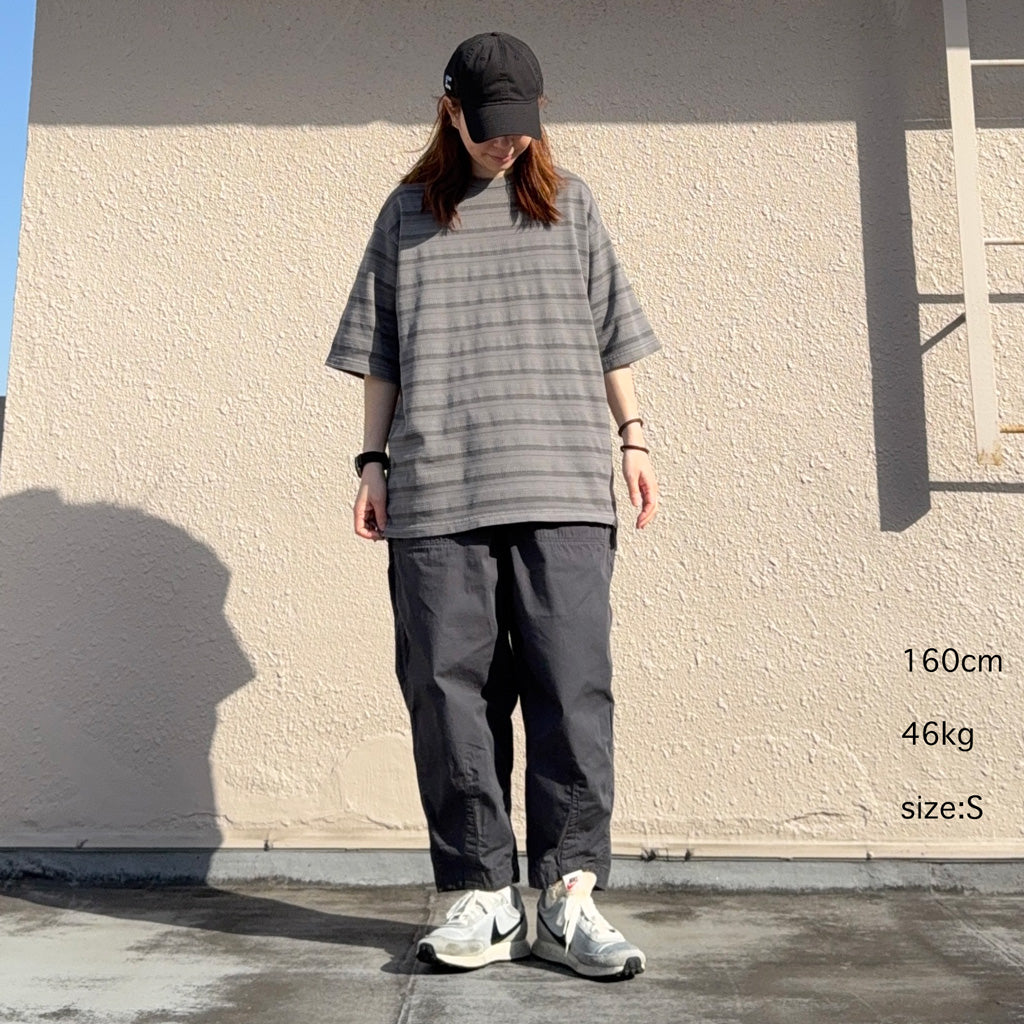 THE NORTH FACE PURPLE LABEL『Jacquard Field Tee』(Asphalt Gray)