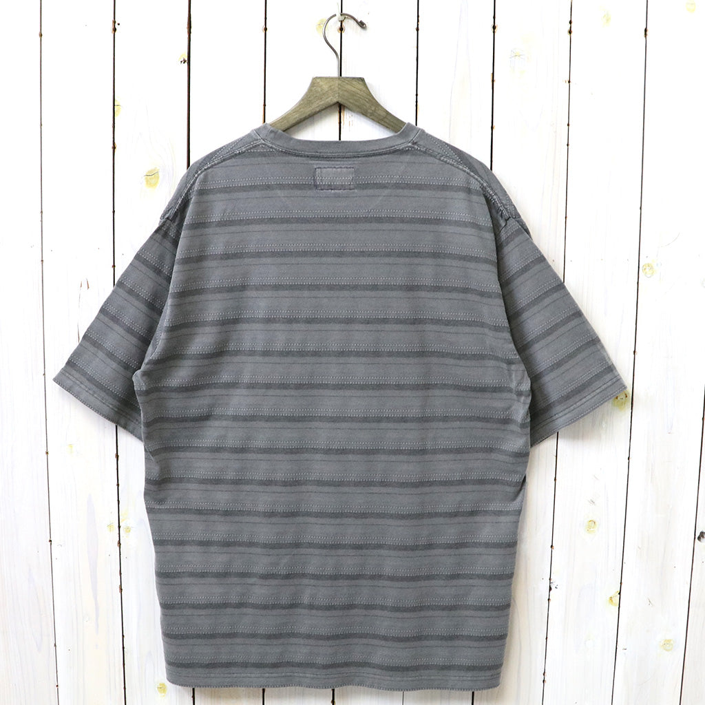 THE NORTH FACE PURPLE LABEL『Jacquard Field Tee』(Asphalt Gray)