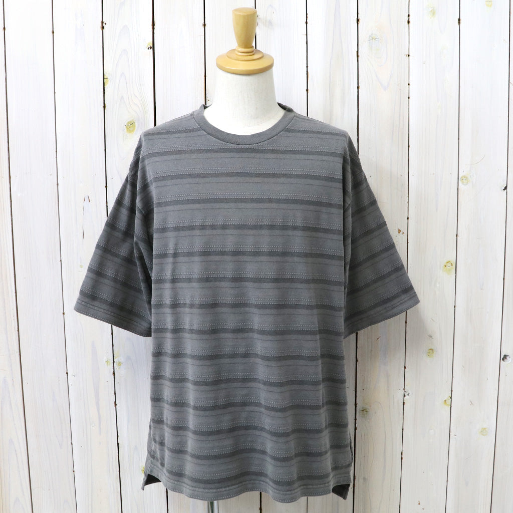 THE NORTH FACE PURPLE LABEL『Jacquard Field Tee』(Asphalt Gray)