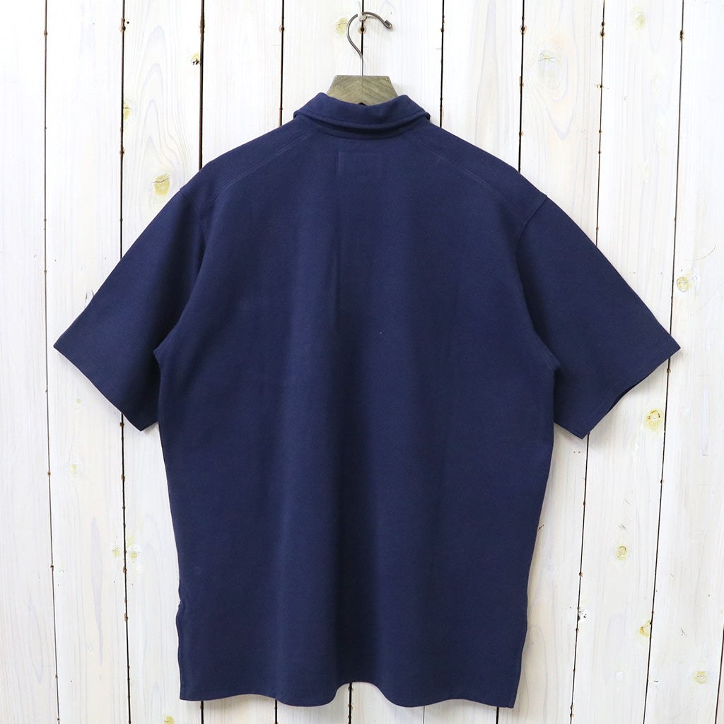 THE NORTH FACE PURPLE LABEL『Moss Stitch Field Big Polo』(Navy)