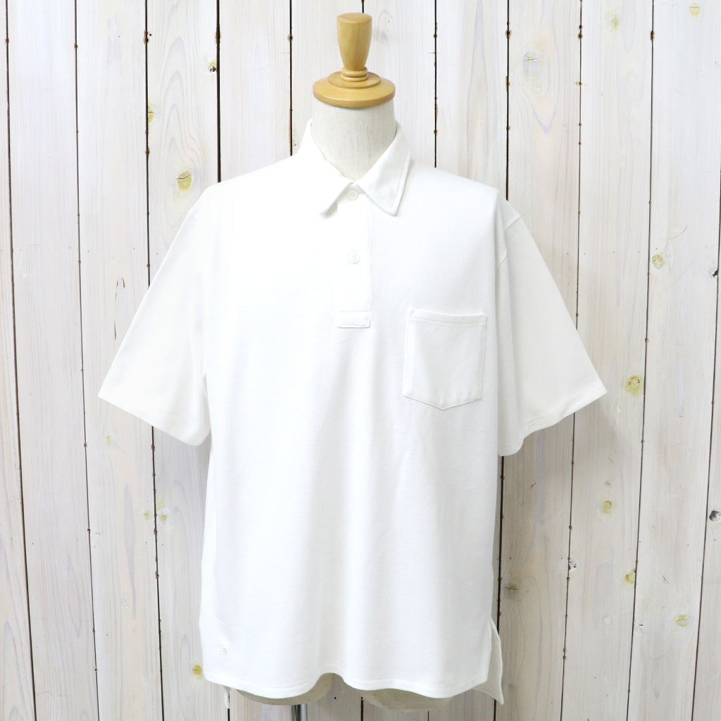 THE NORTH FACE PURPLE LABEL『Moss Stitch Field Big Polo』(White)