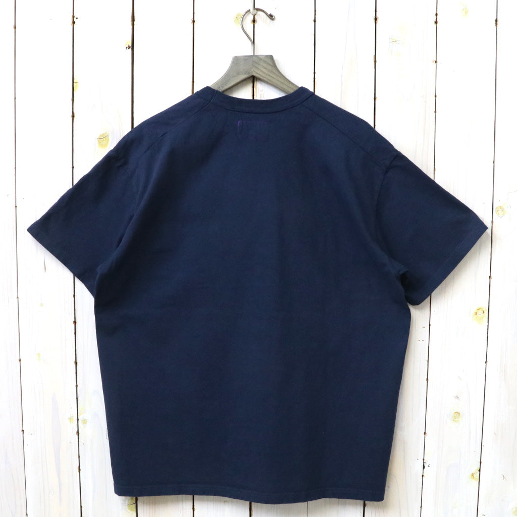 THE NORTH FACE PURPLE LABEL『7oz Pocket Tee』(Navy/Off White)