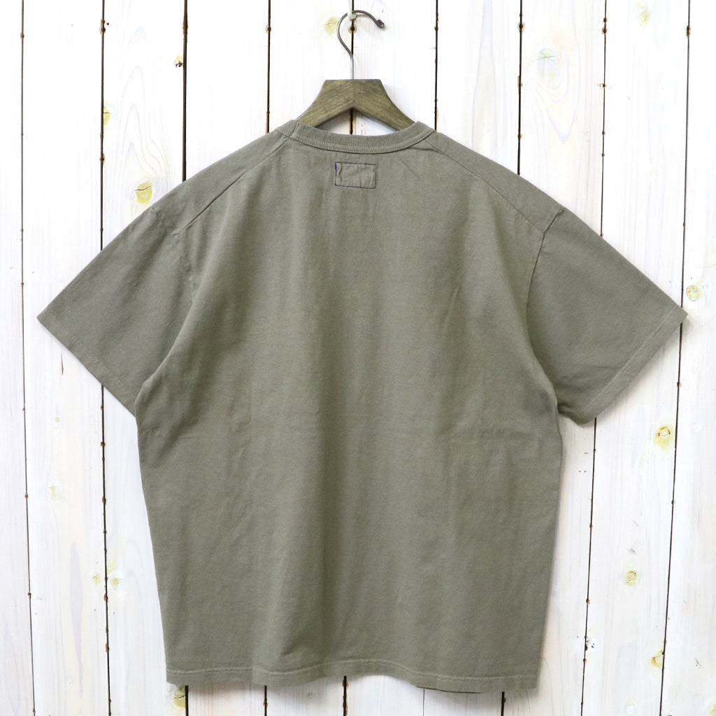 THE NORTH FACE PURPLE LABEL『7oz Pocket Tee』(Cedar/Off White)