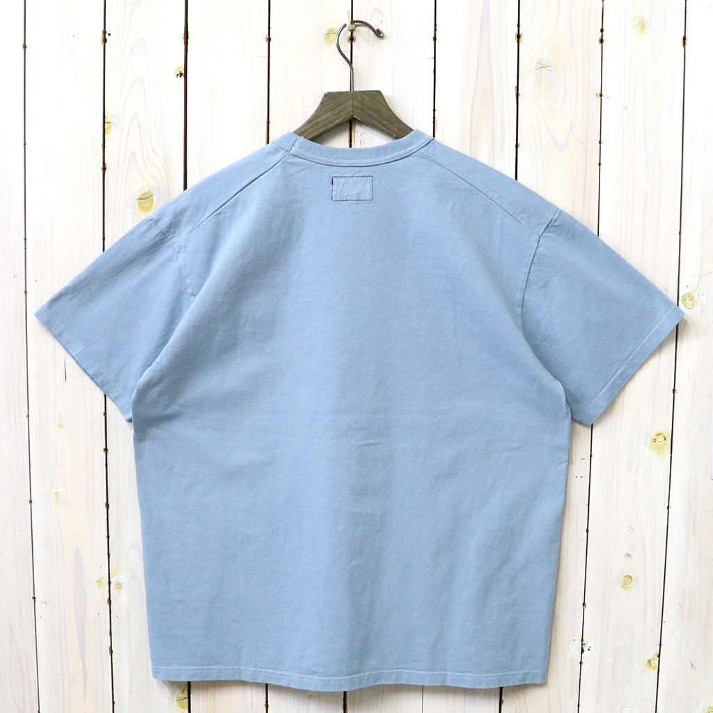 THE NORTH FACE PURPLE LABEL『7oz Pocket Tee』(Sax/Off White)