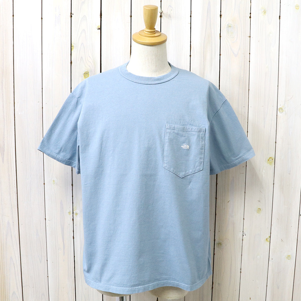 THE NORTH FACE PURPLE LABEL『7oz Pocket Tee』(Sax/Off White)