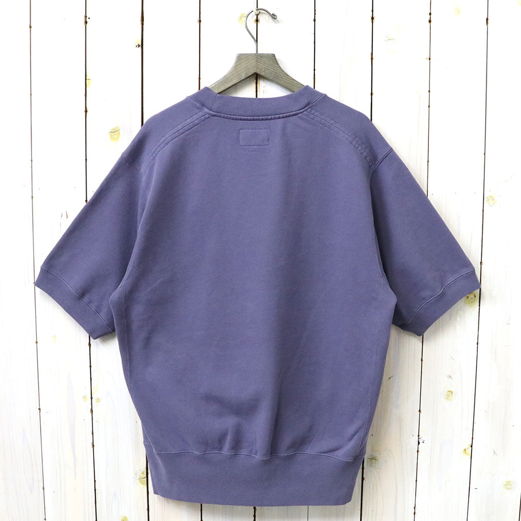 THE NORTH FACE PURPLE LABEL : 11oz Field Short Sleeve Sweatshirt (Smokey Purple)