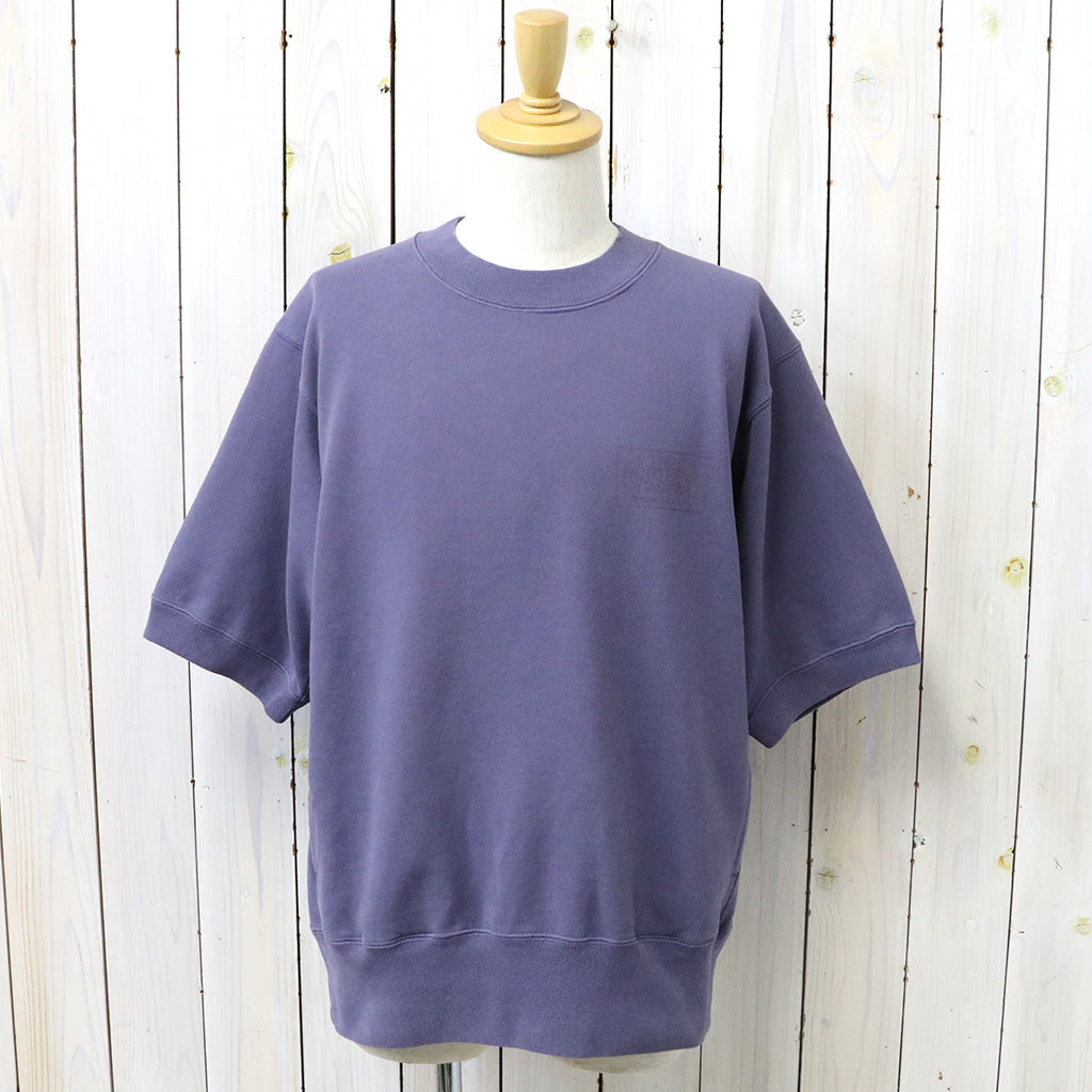 THE NORTH FACE PURPLE LABEL : 11oz Field Short Sleeve Sweatshirt (Smokey Purple)