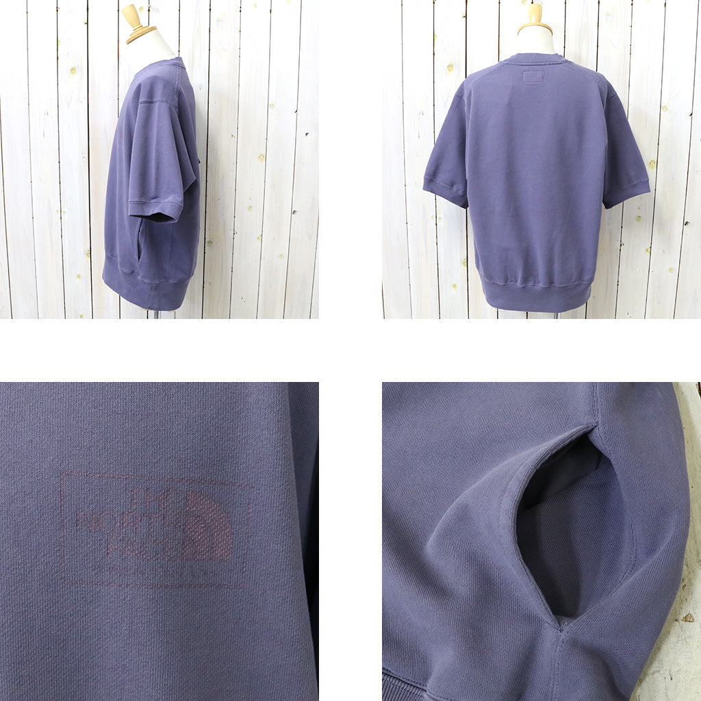 THE NORTH FACE PURPLE LABEL : 11oz Field Short Sleeve Sweatshirt (Smokey Purple)