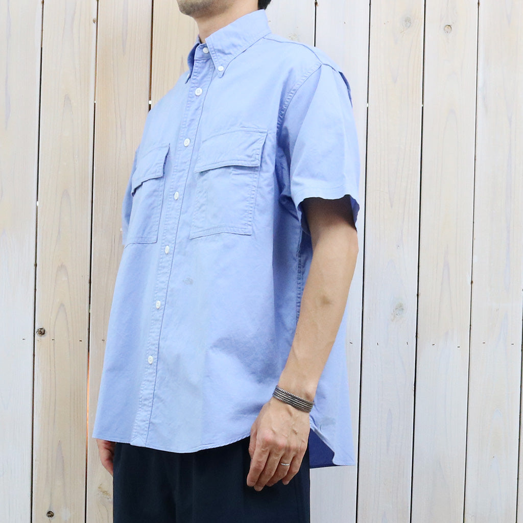 THE NORTH FACE PURPLE LABEL : Button Down Field S/S Shirt (Sax)