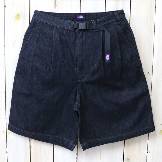 THE NORTH FACE PURPLE LABEL : Denim Tuck Field Shorts (Indigo)