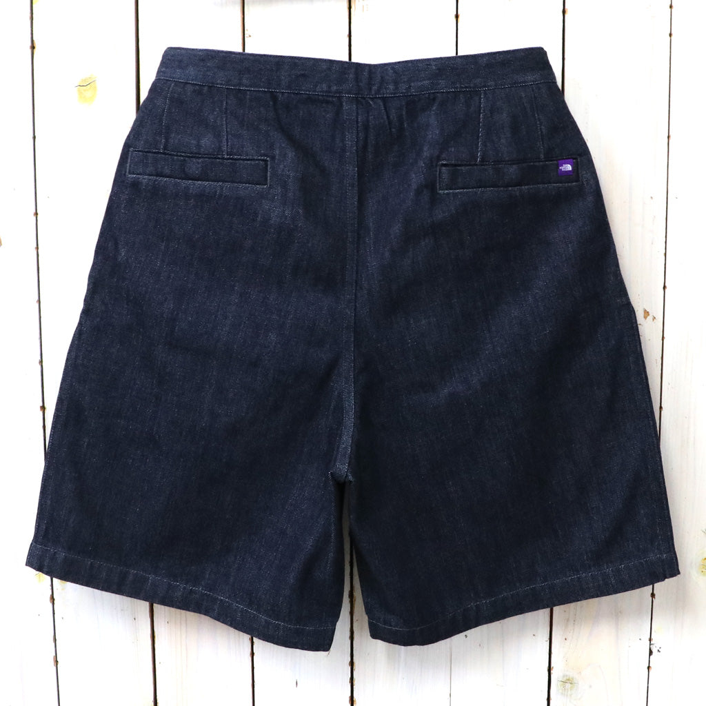 THE NORTH FACE PURPLE LABEL : Denim Tuck Field Shorts (Indigo)
