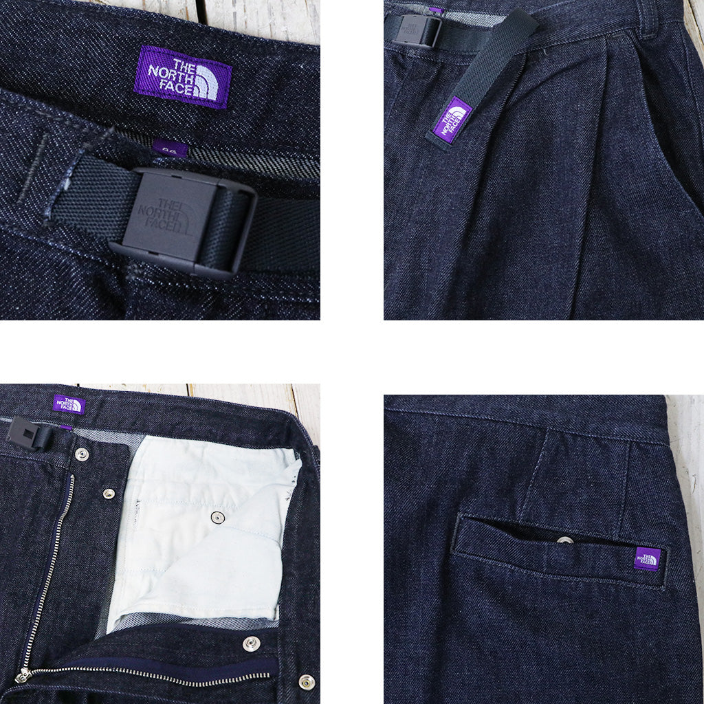 THE NORTH FACE PURPLE LABEL : Denim Tuck Field Shorts (Indigo)