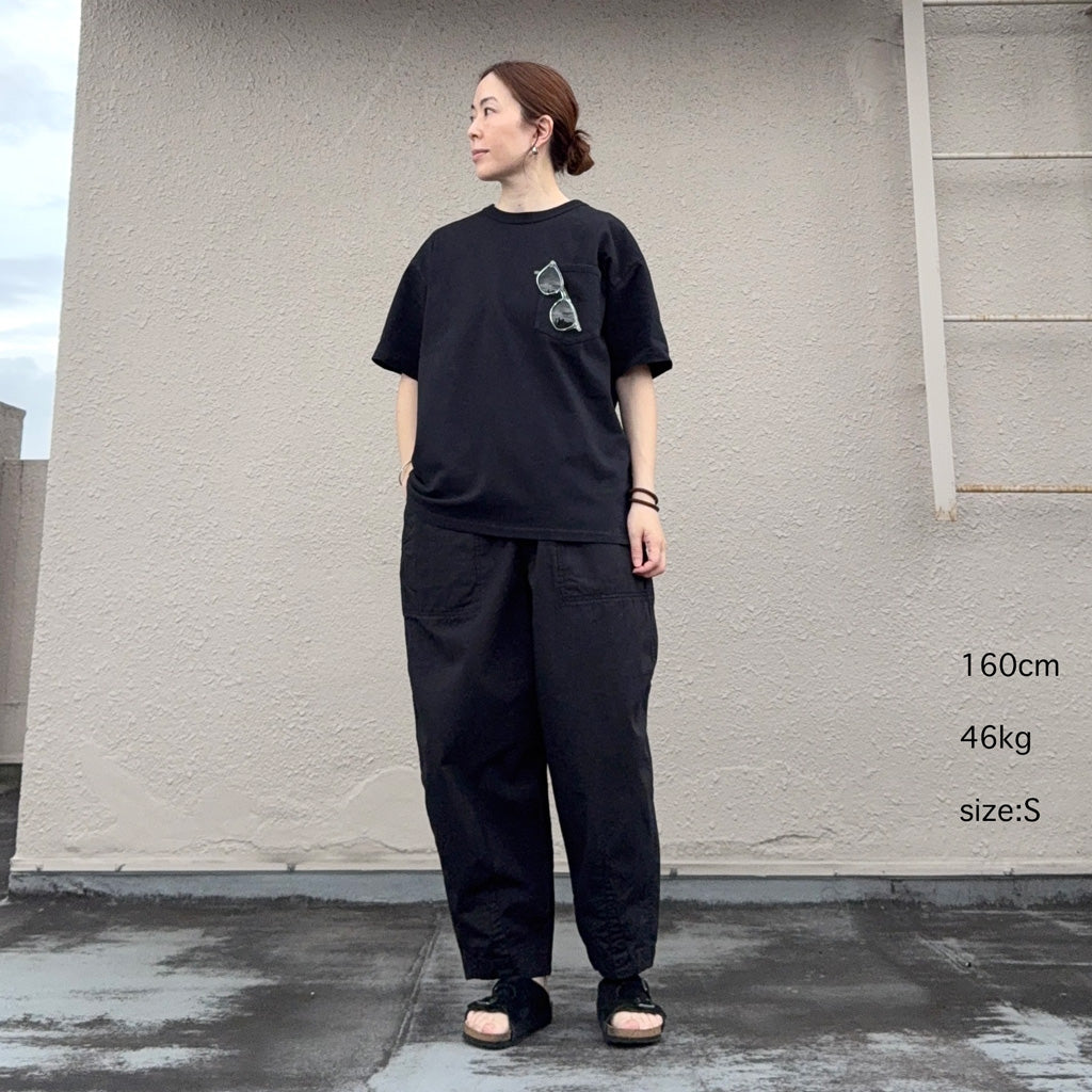 THE NORTH FACE PURPLE LABEL : 8oz Field Pocket Tee (Black)
