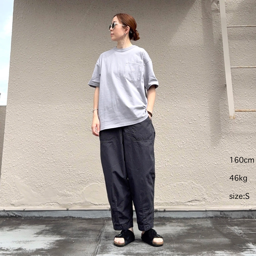THE NORTH FACE PURPLE LABEL : 8oz Field Pocket Tee (Light Gray)