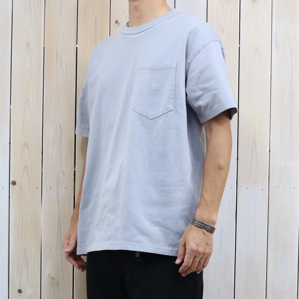 THE NORTH FACE PURPLE LABEL : 8oz Field Pocket Tee (Light Gray)