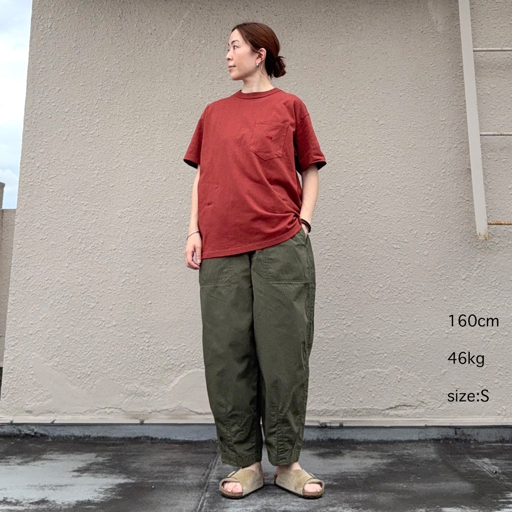 THE NORTH FACE PURPLE LABEL : 8oz Field Pocket Tee (Rust)