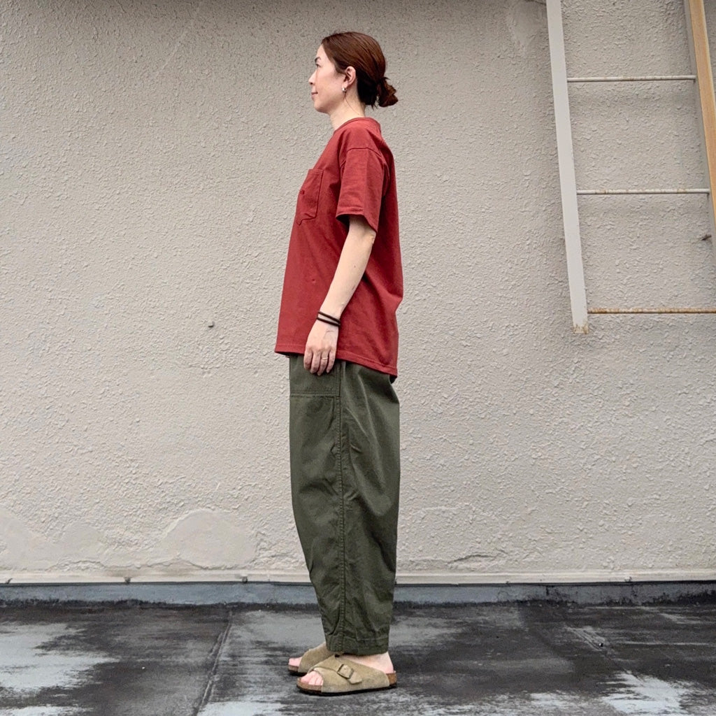 THE NORTH FACE PURPLE LABEL : 8oz Field Pocket Tee (Rust)