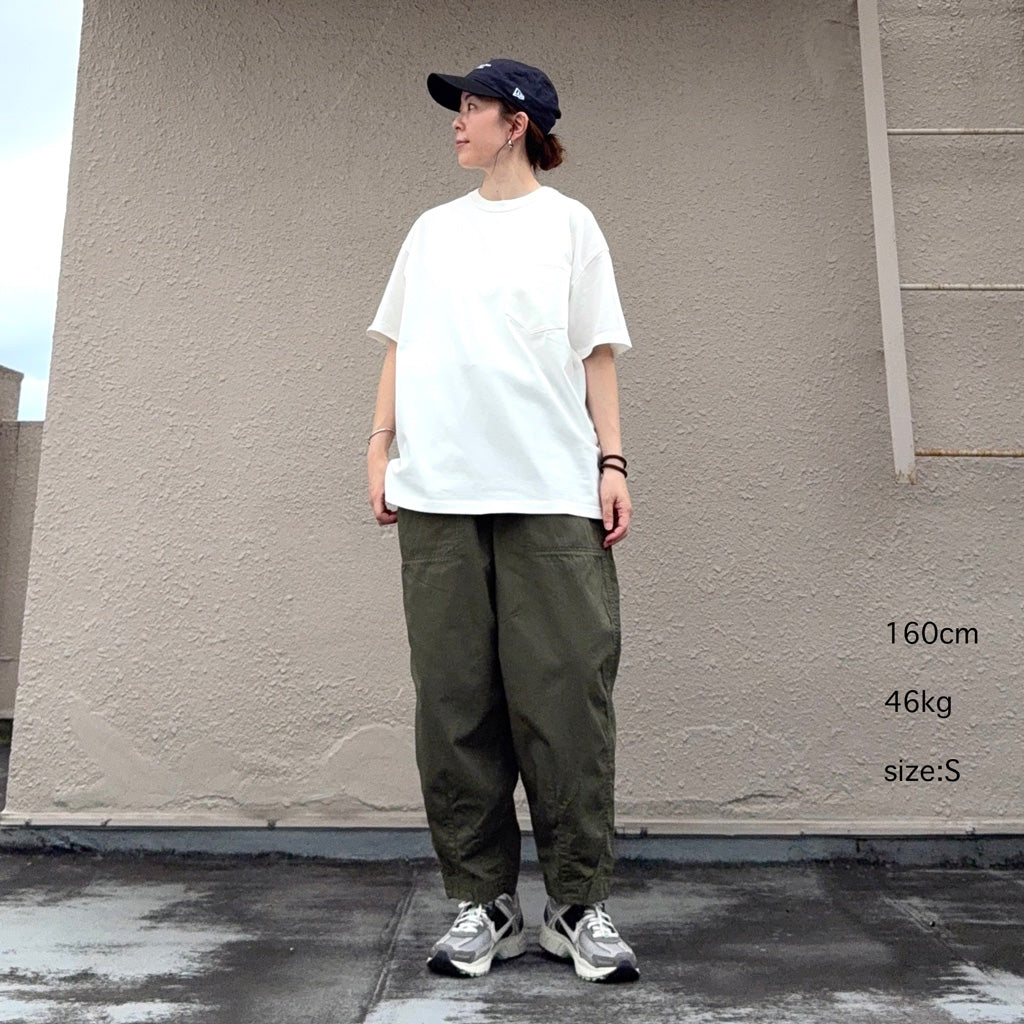 THE NORTH FACE PURPLE LABEL : 8oz Field Pocket Tee (Off White)
